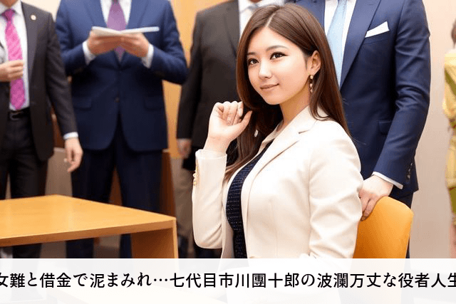 女難と借金で泥まみれ…七代目市川團十郎の波瀾万丈な役者人生