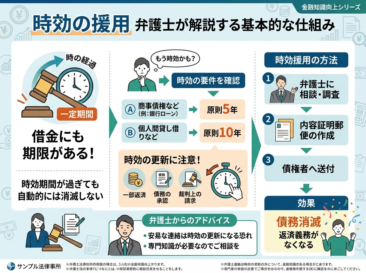 時効の援用 弁護士が解説する基本的な仕組み