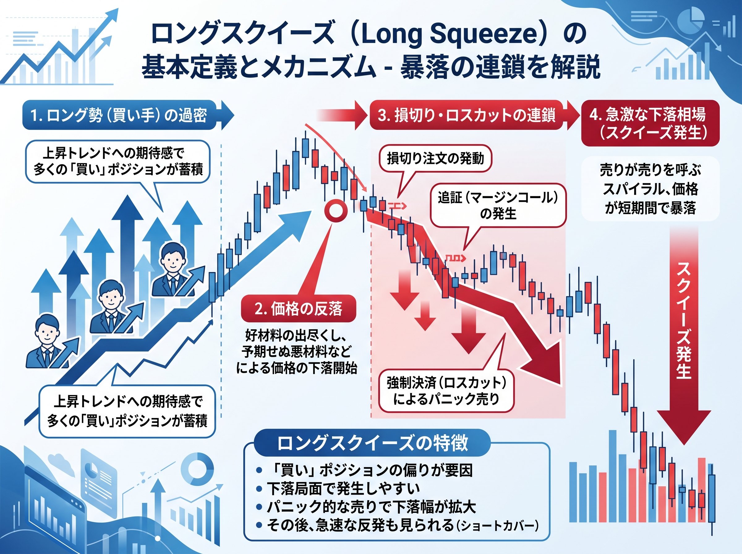 ロングスクイーズFXの俗語基本定義