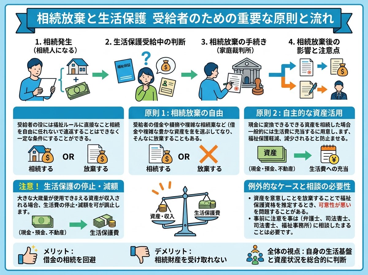 相続放棄生活保護受給者が知るべき原則