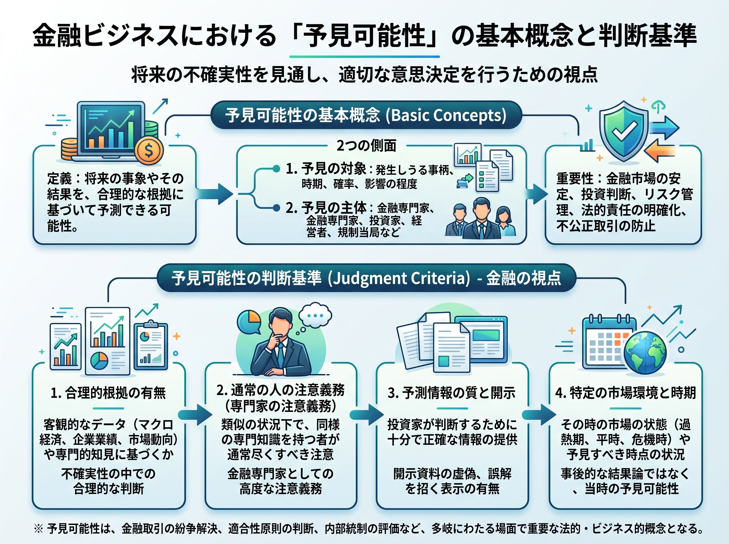 予見可能性の基本概念と判断基準